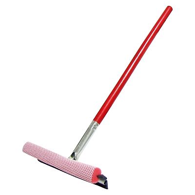 Ablaklehuz nyeles piros fa 600mm nyl 250mm fej AM2126