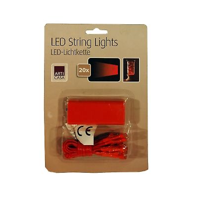 Beltéri dekoráció 20LED-es,6féle szín,elemes 37886 @ Beltéri dekoráció 20LED-es,6féle szín,elemes 37886 @