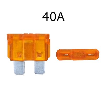 Biztostk kses norml 40A narancssrga v. lila 05352
