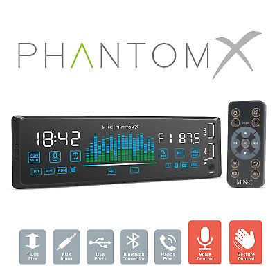 Fejegysg Bluetooth Rdi/USB/SD MP3 MNC PhantomX 39752