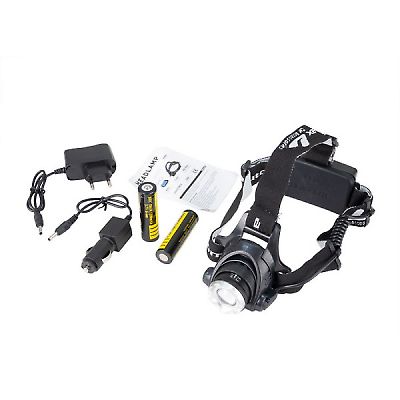 Fejl�mpa,T6 LED,zoom,300-500m t�v,akkus Automax2530