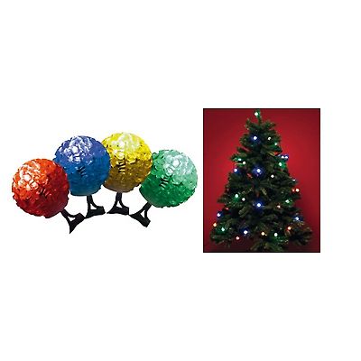 Fényfüzér 40LED színes gömb 11m 8programos KIB48/M Fényfüzér 40LED színes gömb 11m 8programos KIB48/M