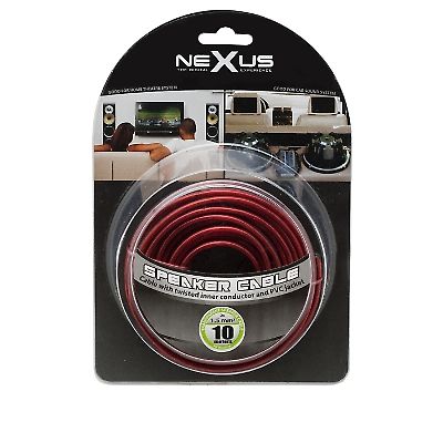Hangszrkbel piros-fekete TP2x1,5mm 10m NeXuS20027x10