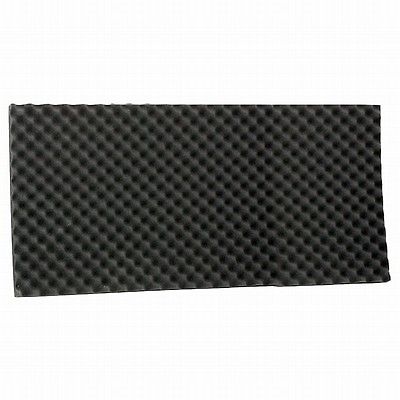 Hangtompt szivacs,fekete 50x100cm 39502