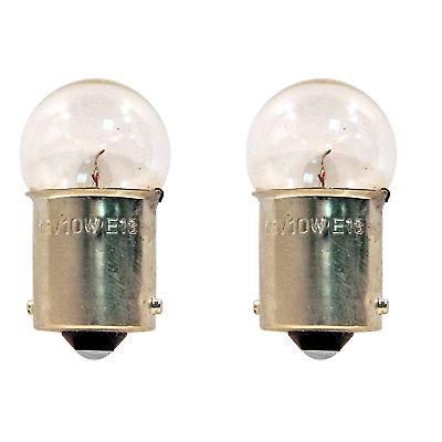 Izz 12V 10W BA15s cseresznye 2db/bliszt. Alpin81051  @