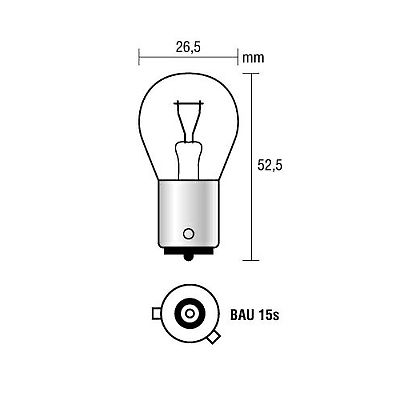 Izz 12V 21W PY21WBau15s Srga Trifa8381 (nmet)      @