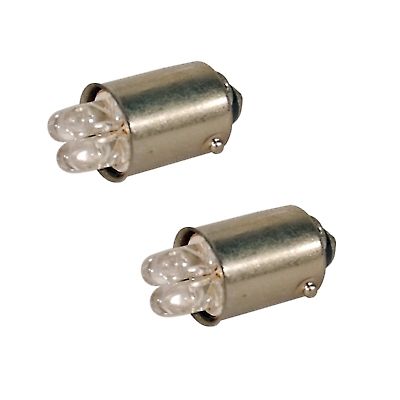 Izz 12V  BA9s 4LED piros prban+lencse SPL-2532/R