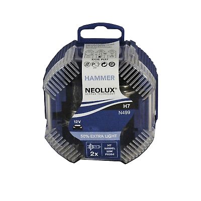 Izz 12V H1  55W BLUE 2db/cs NeoluxHammer N488B(Germany