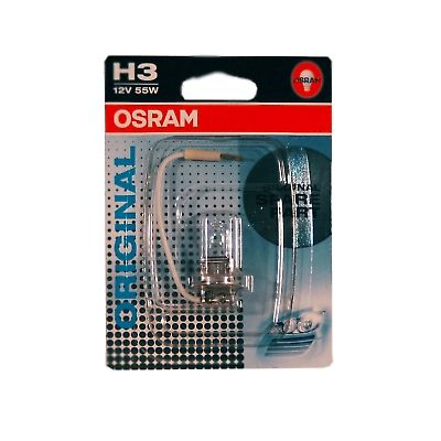 Izz 12V H3  55W PK22s Original Osram 64151-01B