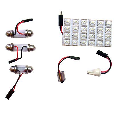 Izz 12V LED panel 24mf.LED fehr 65x35mm+5fogl.4105G-W