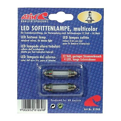 Izz 12V  Soff.SV8,5-44mm 4LED 7szn 2db-osAlpin81269@