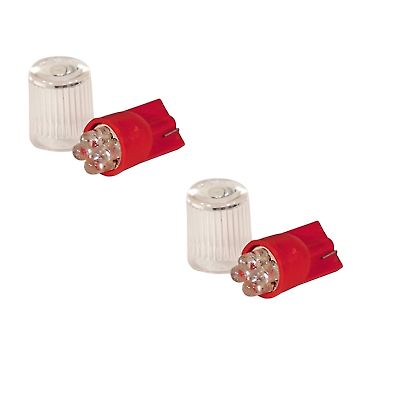 Izz 12V  vf.LED  4LED piros prban+lencse SPL-2510/R@