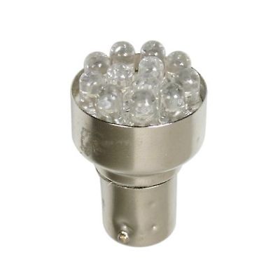 Izz 24V  BA15s 12LED piros 1db (P21W) Lampa98311