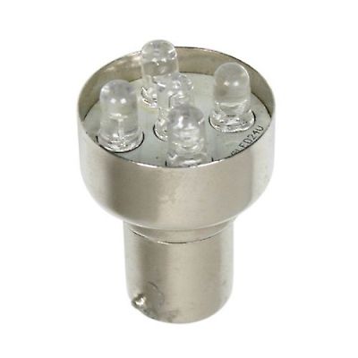 Izz 24V  BA15s  5LED piros 1db (R5-10W) Lampa98315