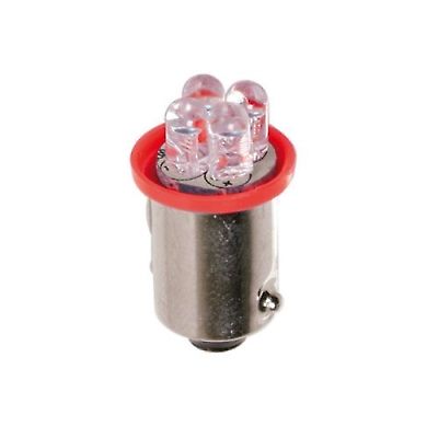 Izz 24V  BA9s  4LED piros 2db (T4W) Lampa98333