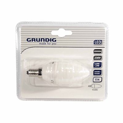 Izz energiatakarkos  15LED 230V E14 gyer.Grundig86912