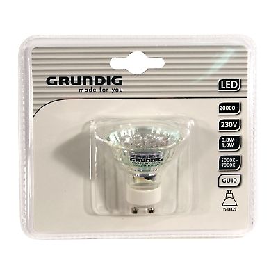 Izz energiatakarkos  15LED 230V GU10 Grundig86910   @