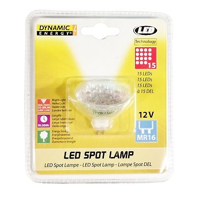 Izz energiatakarkos  15LED 230V MR16 Dynamic86901