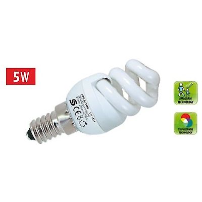 Izz energiatakarkos 230V  5W spirl,E14 KFS5/14M