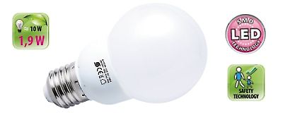 Izz energiatakarkos 230V LED 1,9W E27 LL1.9/27M