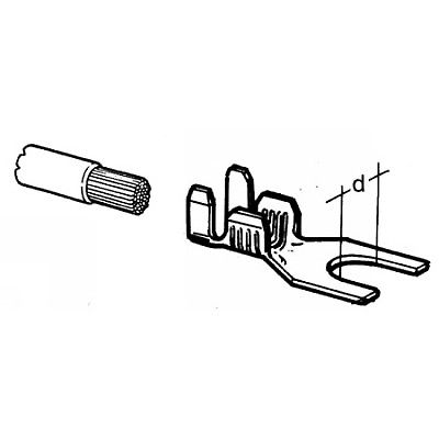 Kbelcsatlakoz 11.16 4,2mm. vills vez.:0,75-2,5mm.