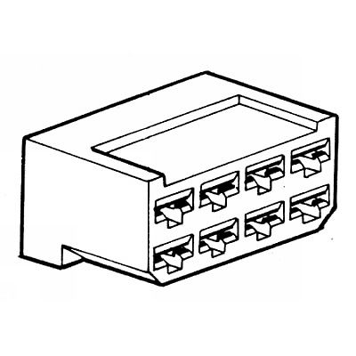 Kbelcsatlakoz hz 12.105 8kiv. 6,3mm anya 25/cs.