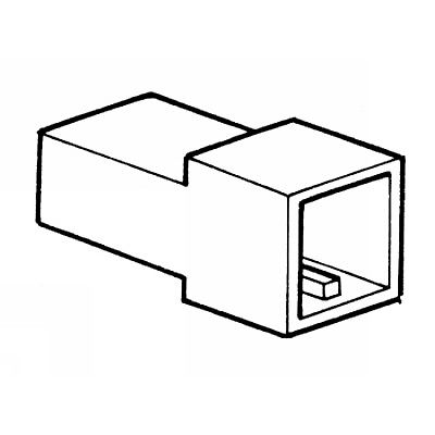 Kbelcsatlakoz hz 12.50 2kiv. 6,3mm anya 50/cs.