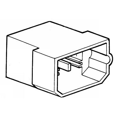 Kbelcsatlakoz hz 12.80 4kiv. 6,3mm apa 25/cs.