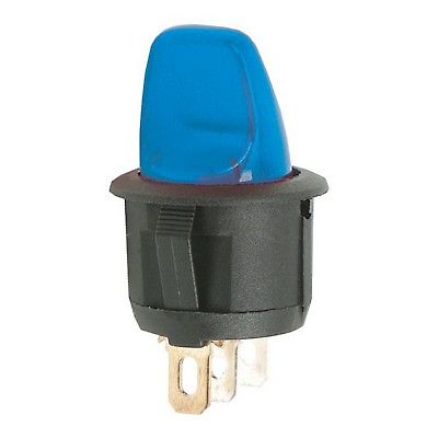Kapcsol 2 lls vilgts 250V 6A kk 09062KE