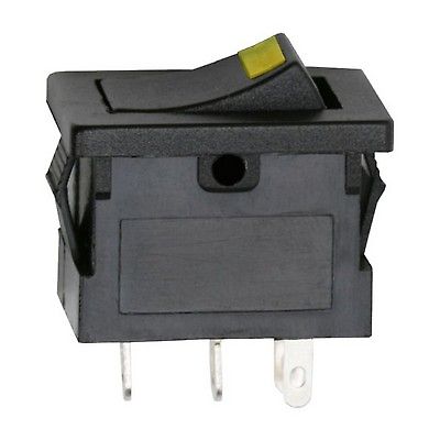 Kapcsol billen LED-es 2 lls 12V 15A 09027SA srga