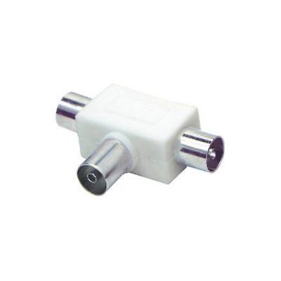 Koax eloszt, manyag, T-alak FS24