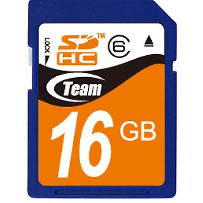 Memriakrtya TEAM 16GB SDHC class 6                  @