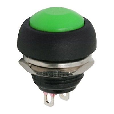 Nyomgomb 250V 1A zld 09044ZO OFF-On