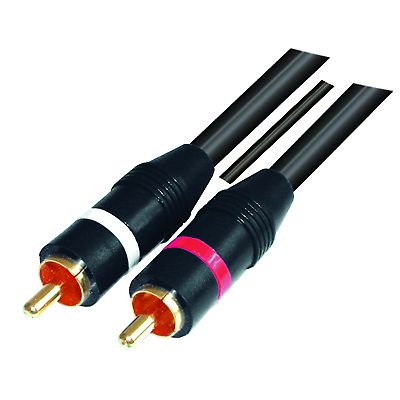 RCA kbel A3OFC5-1,5 dupla fekete 1,5m  tm.:2x6mm 2145