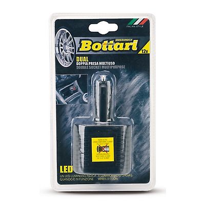 Szivargyjt eloszt 2-es 12/24V 10A Bottari 30076