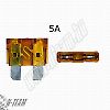 Biztos�t�k k�ses mini  5A
100db/cs v.barna AKCI�S!!!