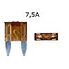 Biztos�t�k k�ses mini 
7,5A 100db/cs barna AKCI�S!!!
