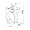 Dob szett szkkel 60cm,8rszes EddyToys31123