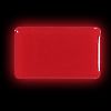 Emblma fnyvisszaver 2db-os 5x3cm mgyants piros