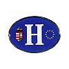 Embléma H betű
csillag+címer kék
ovál,műgyantás