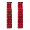 Fnyvisszaver csk
2db-os 2x10cm mgyants piros 
 721