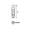 Izz 12V  1,2W vf. W2*4,6d T5 CM58836,CC42367,BRIGHT