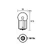 Izz 12V 21W BA15s  Poli-Light,AllRide,Tungsram,BRIGHT