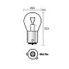 Izz 12V 21W BAU15s DIADEM szett Osram7507LDA 2db/bl.