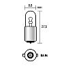 Izz 12V  4W BA9s  Lila 2db/bliszt. Lampa58336        @