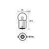 Izz 12V  5W BA15s  Poli-Light king,AllRide00745 E580 @