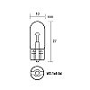 Izz 12V  5W vf. Lila 2db/bliszt. Lampa58361         @