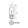 Izz 12V  5W vf. Lila 2db/bliszt. Lampa58361         @