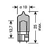 Izz 12V  5W vf. W2,1*9,5d HalogenCoolBlue OSRAM2825H