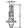 Izz 12V H1  55W+90% 64150NBP NightBreakerPlus    Osram